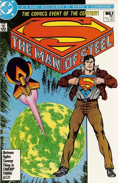 MAN OF STEEL (1986) - SET OF SIX PLUS COLLECTORS EDITION FIRST ISSUE