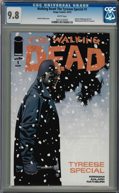 CGC WALKING DEAD: THE TYREESE SPECIAL (2013) #1 (9.8)