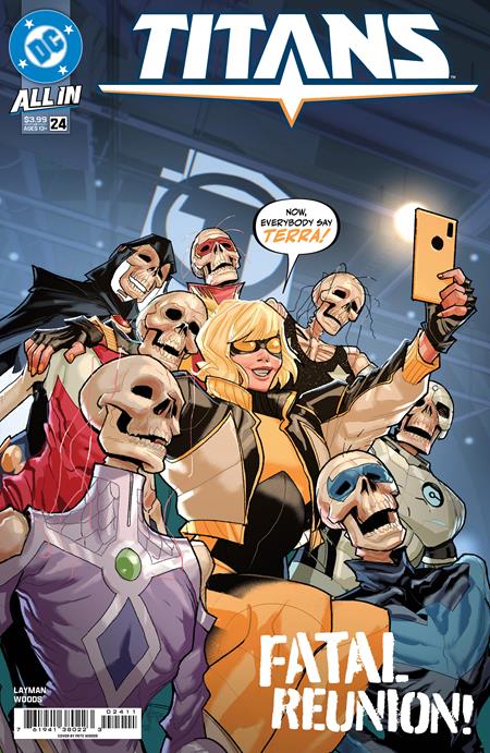TITANS (2023) #24 CVR A PETE WOODS