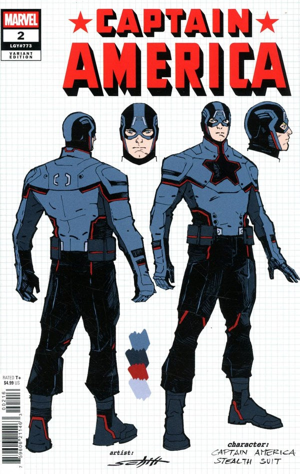 CAPTAIN AMERICA (2025) -SET OF THREE - 1:10 COPY INCV VALERIO SCHITI DESIGN VARIANT