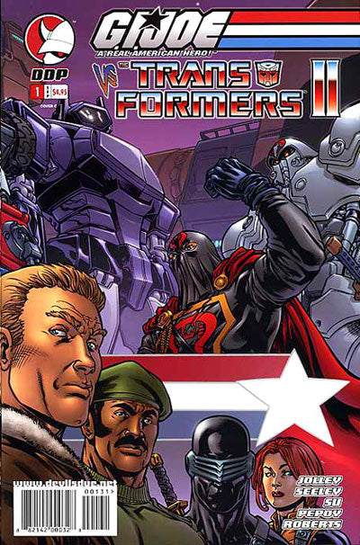 GI JOE VS TRANSFORMERS VOL 2 #1 PEPOY 10 COPY INCV VAR