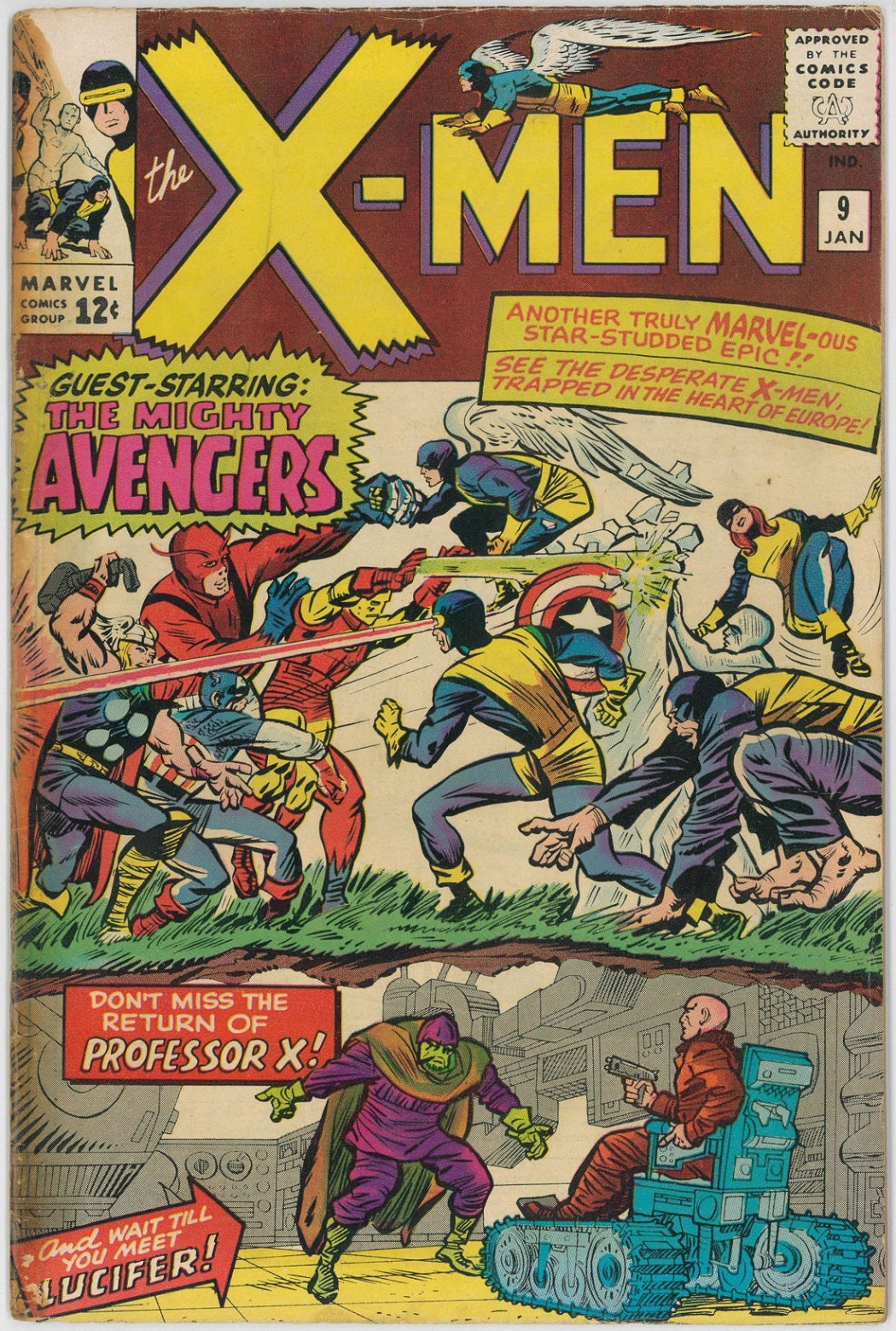 UNCANNY X-MEN (1963) #9 (VG)