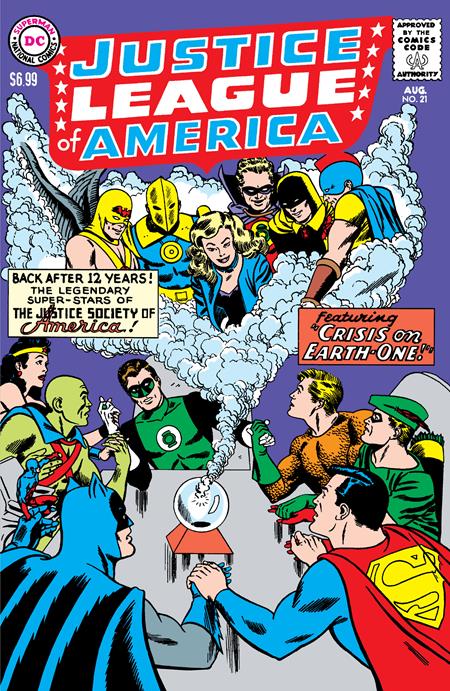 JUSTICE LEAGUE OF AMERICA (1960) #21 FACSIMILE EDITION (2025) CVR B MIKE SEKOWSKY FOIL VAR