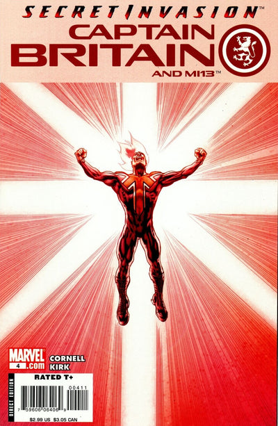 CAPTAIN BRITAIN AND MI 13 (2008) #4 SI