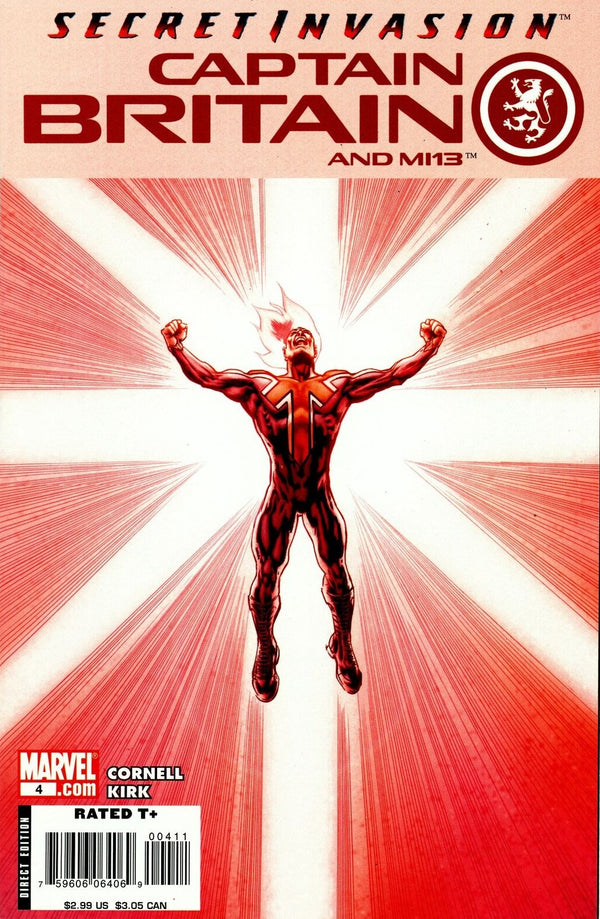 CAPTAIN BRITAIN AND MI 13 (2008) #4 SI