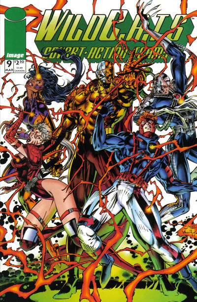 WILDCATS COVERT ACTION TEAMS (1992) #9