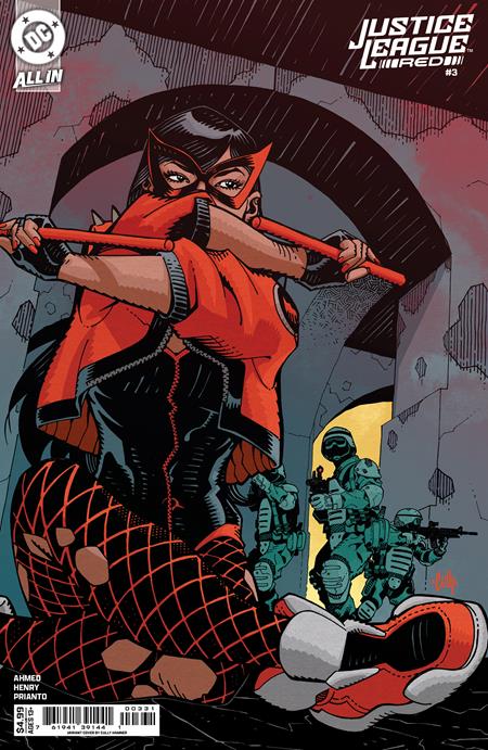 JUSTICE LEAGUE RED (2025) #3 CVR C CULLY HAMNER CARD STOCK VAR