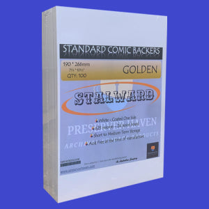 STALWARD BACKING BOARDS - GOLDEN AGE