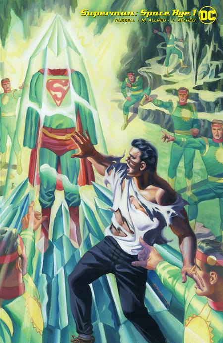 SUPERMAN SPACE AGE #1 CVR B STEVE RUDE VAR