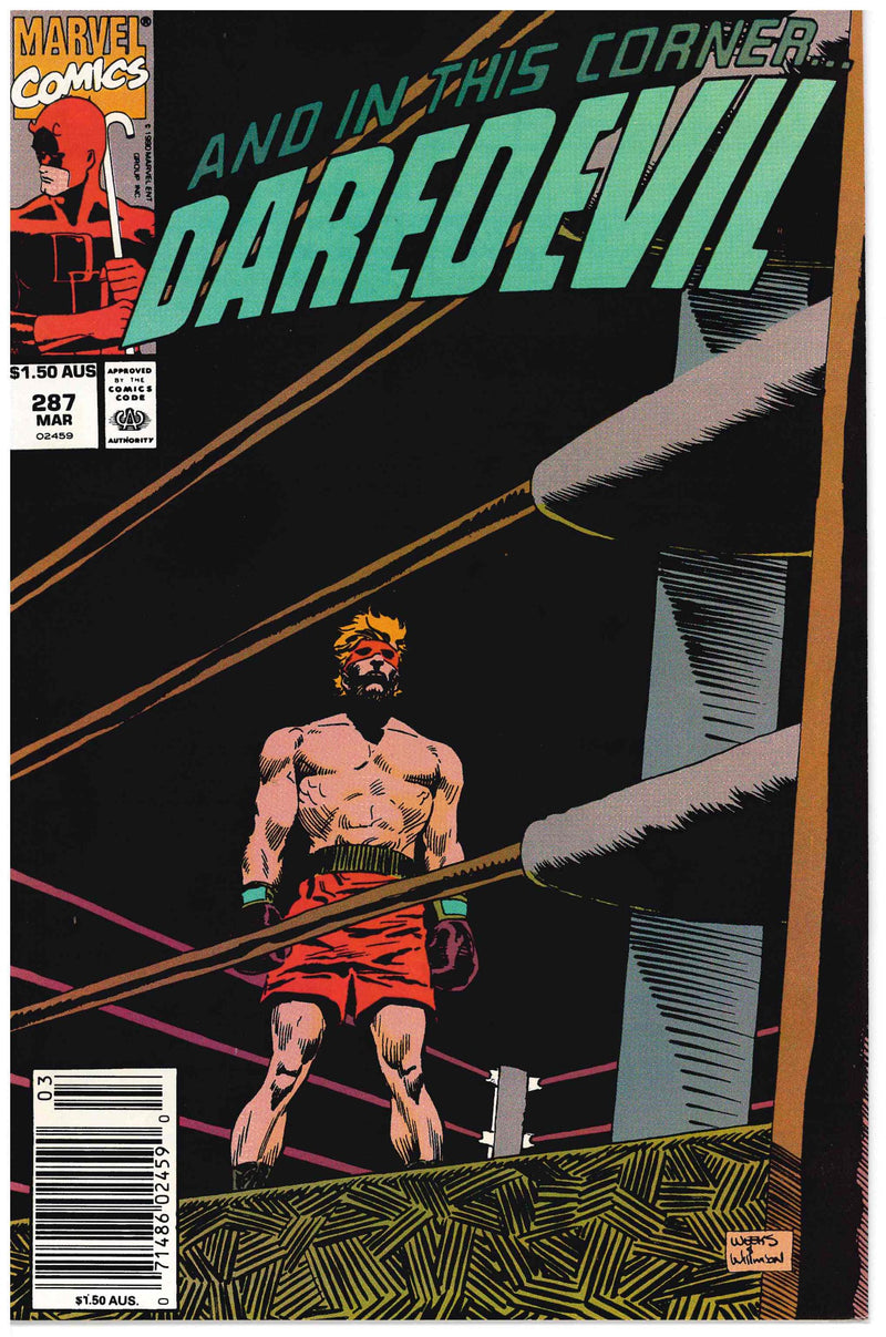 DAREDEVIL (1964) #287 AUSTRALIAN PRICE VARIANT