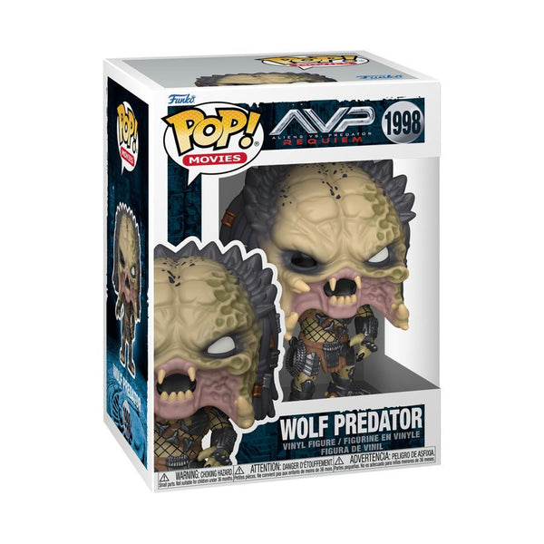 POP ALIEN VS PREDATOR REQUIEM WOLF PREDATOR VINYL FIG
