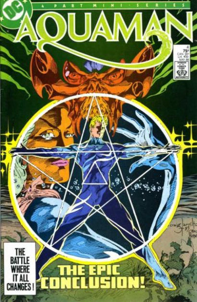 AQUAMAN #4 (1986) MINI-SERIES