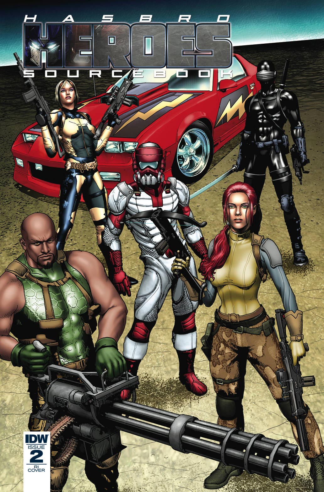 HASBRO HEROES SOURCEBOOK #2 10 COPY INCV