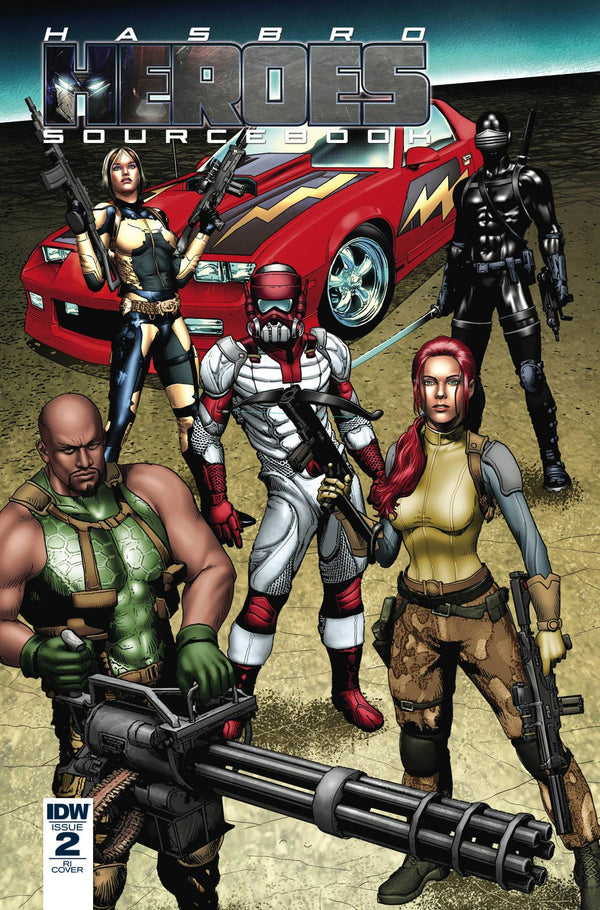 HASBRO HEROES SOURCEBOOK #2 10 COPY INCV