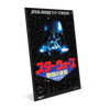 STAR WARS JAPANESE MOVIE POSTER - THE EMPIRE STIKES BACK 20g SILVER COLLECTIBLE FOIL