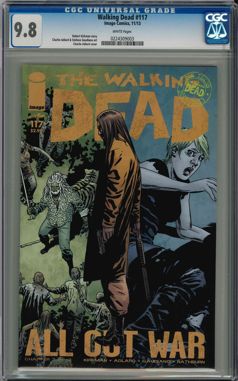 CGC WALKING DEAD (2003) #117 (9.8)