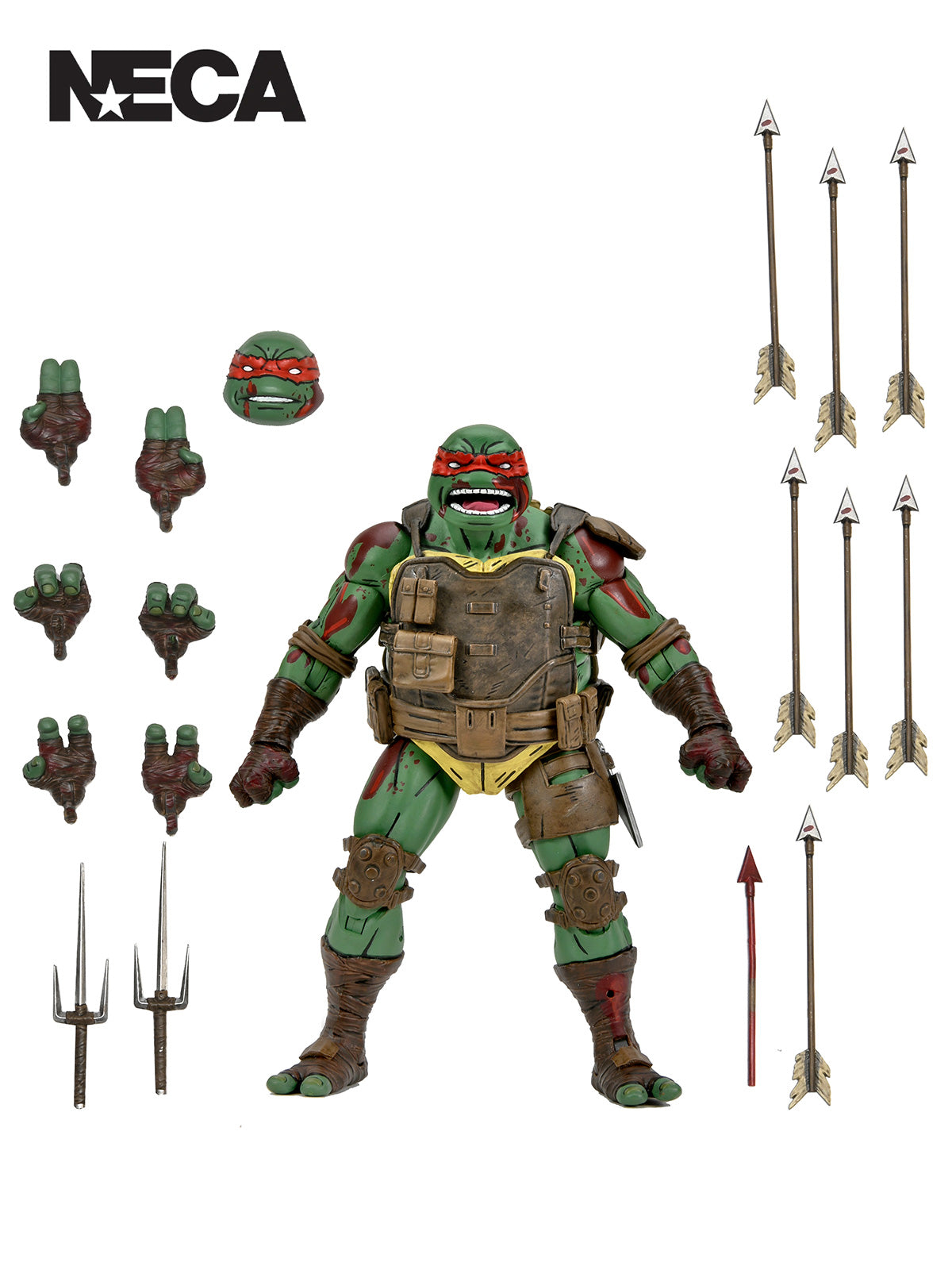 TMNT THE LAST RONIN ULTIMATE FIRST TO FALL RAPHAEL 7IN AF