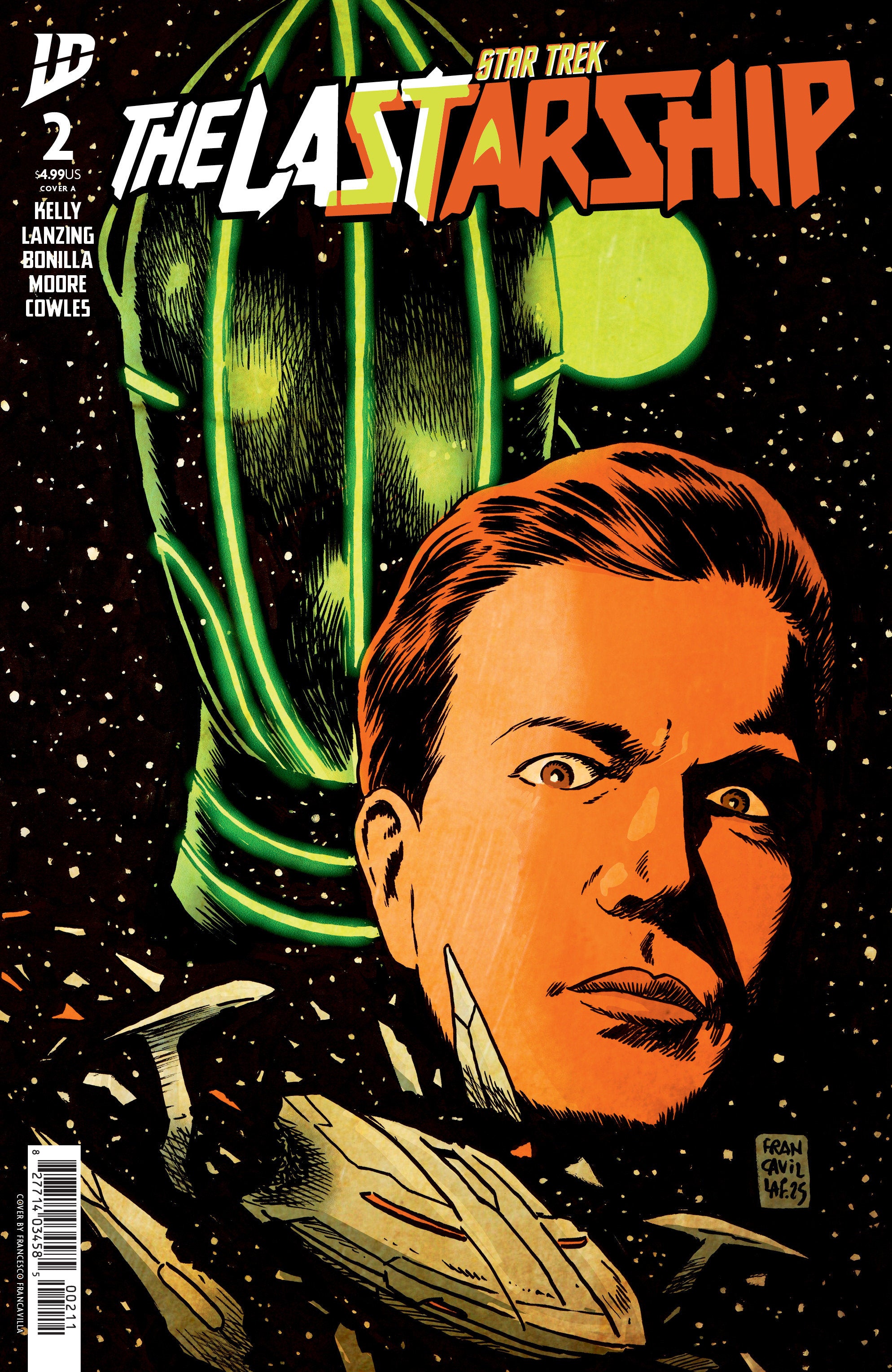 STAR TREK THE LAST STARSHIP (2025) #2 CVR A FRANCAVILLA