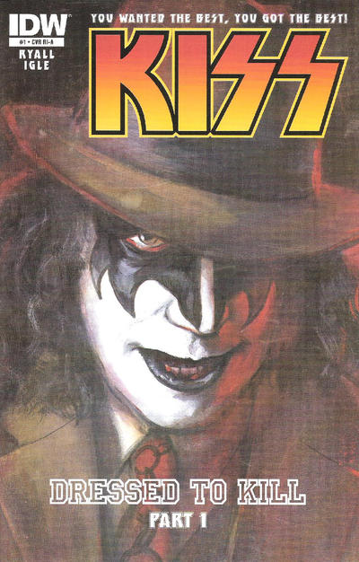 KISS (2012) #1 10 COPY INCV GAYDOS VAR