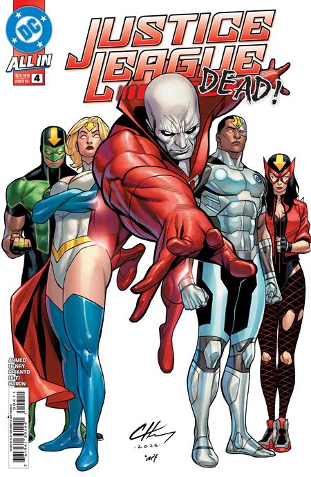 JUSTICE LEAGUE RED (2025) #4 CVR A CLAYTON HENRY