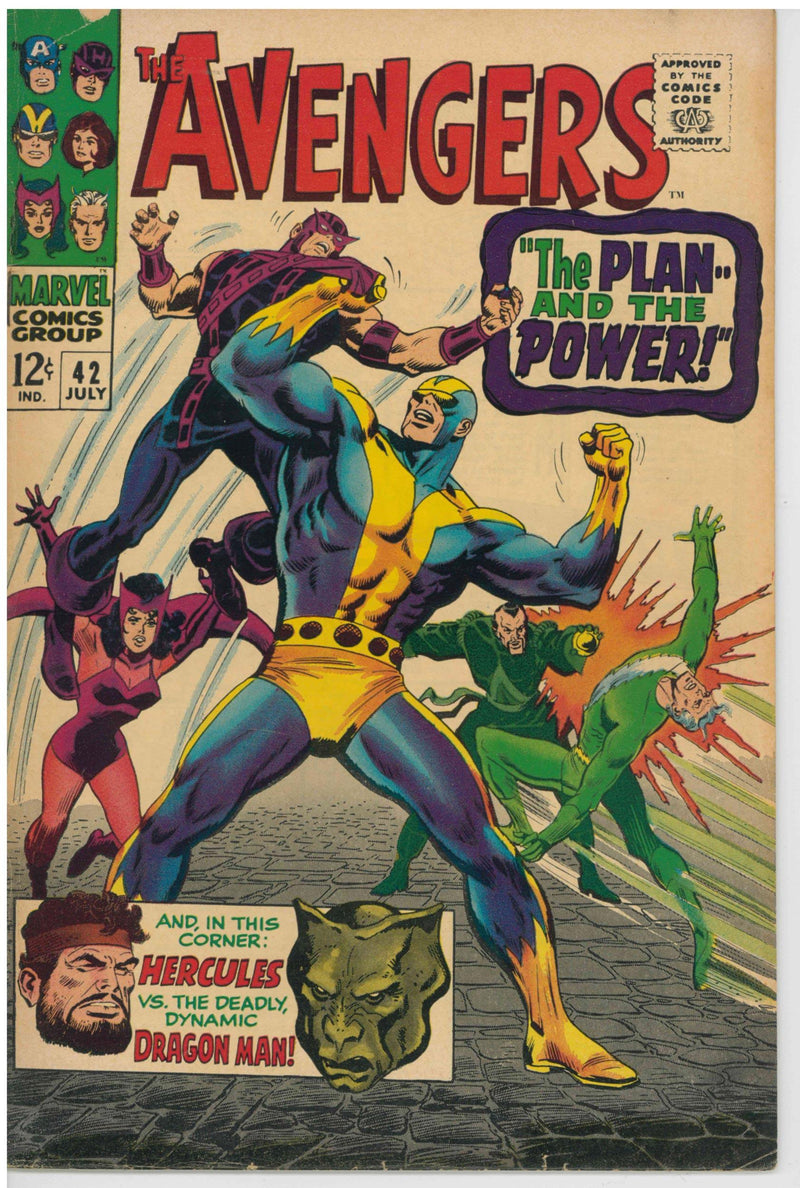 AVENGERS (1963) #42 (VG)