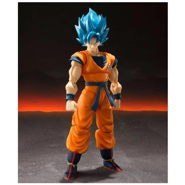 S.H.FIGUARTS DRAGON BALL SUPER SAIYAN GOD SUPER SAIYAN SON GOKU FIGURE AF