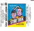 1976 SCANLENS STAR TREK EMPTY WRAPPER