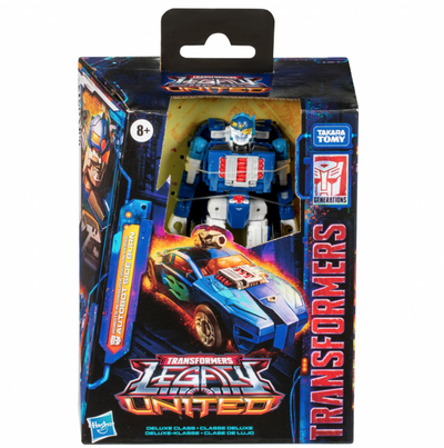 TRANSFORMERS LEGACY UNITED DELUXE CLASS ROBOTS IN DISGUISE 2001 UNIVERSE AUTOBOT SIDE BURN AF