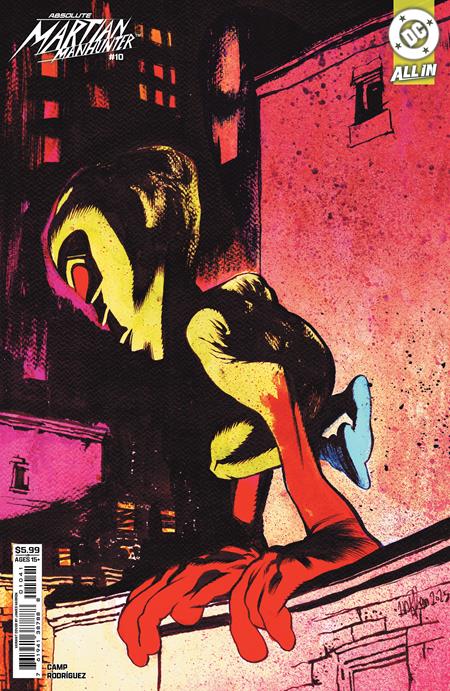 ABSOLUTE MARTIAN MANHUNTER (2025) #10 CVR D JAMES HARREN CARD STOCK VAR