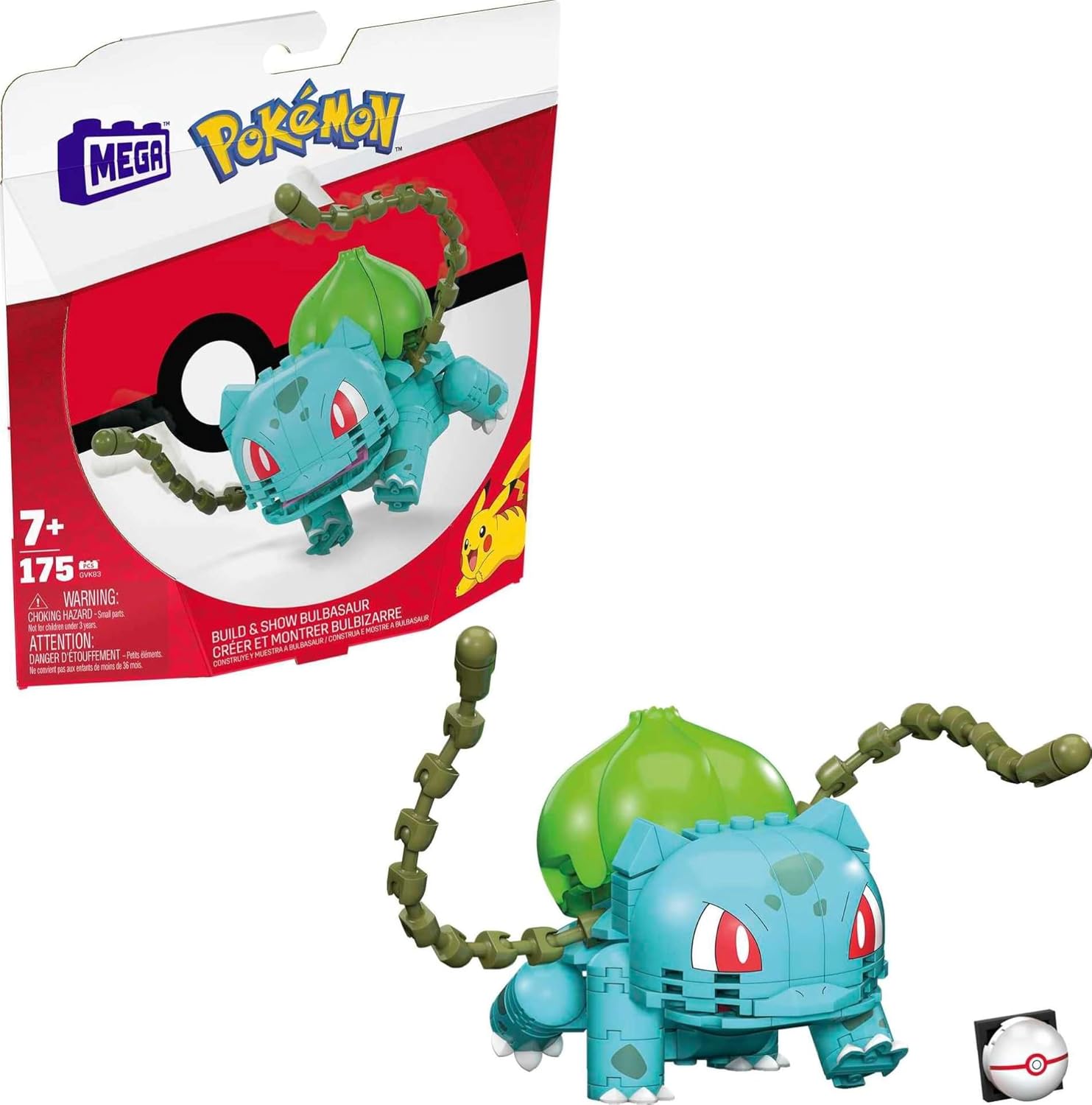 MEGA POKEMON BUILD & SHOW BULBASAUR