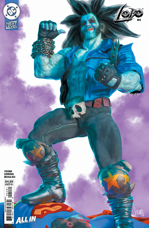 LOBO (2026) #4 CVR G MARK SPEARS CARD STOCK VAR