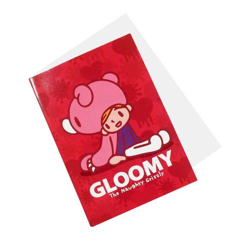 GLOOMY AND PITY SITTING GREETING CARD