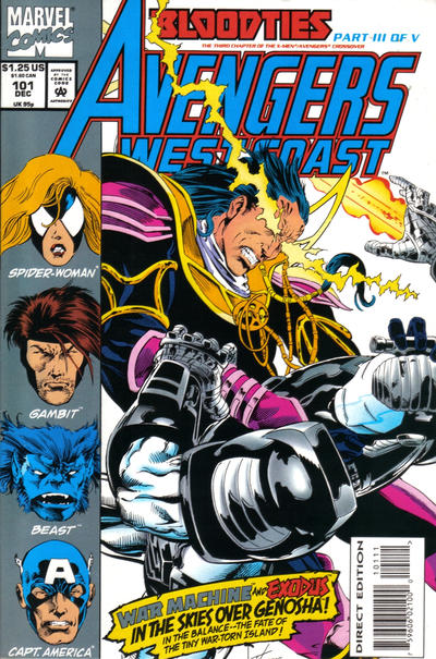 AVENGERS WEST COAST (1985) #101