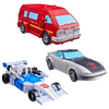 TRANSFORMERS AGE OF THE PRIMES AUTOBOT MIRAGE IRONHIDE AND BLUESTREAK AF