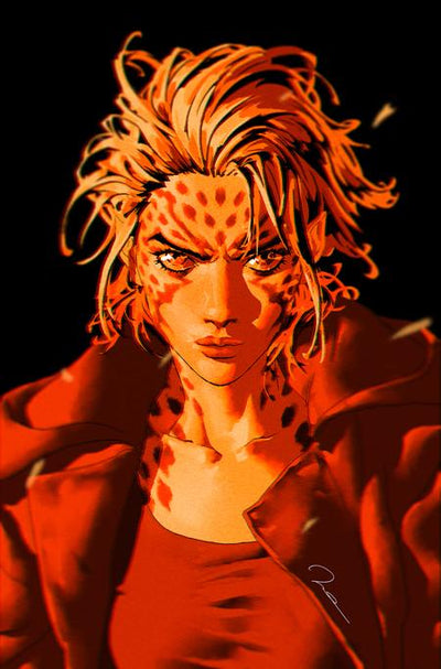 CHEETAH AND CHESHIRE ROB THE JUSTICE LEAGUE (2025) #1 CVR E GERALD PAREL FOIL VAR