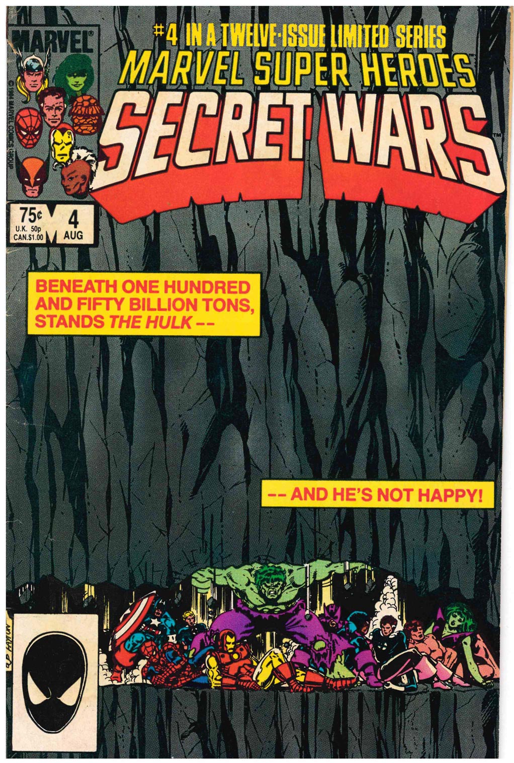 MARVEL SUPER HEROES SECRET WARS (1984) #4 (VG)