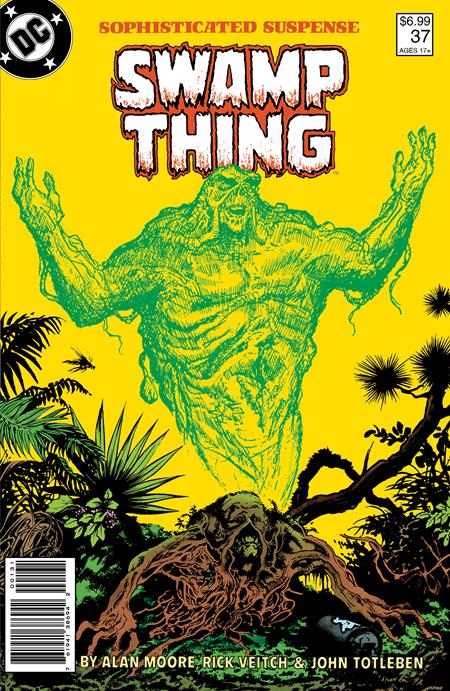 SAGA OF THE SWAMP THING (1982) #37 FACSIMILE EDITION (2025) CVR D STEPHEN R BISSETTE & JOHN TOTLEBEN FOIL VAR