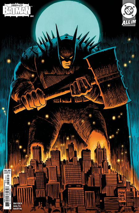 ABSOLUTE BATMAN (2024) #4 CVR C FRANCESCO FRANCAVILLA CARD STOCK VAR