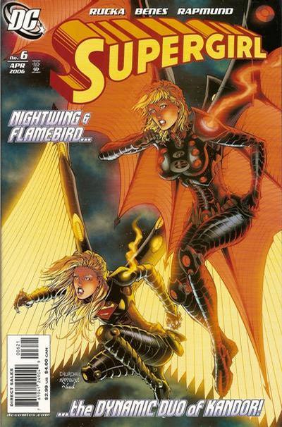 SUPERGIRL (2005) #6 10 COPY INCV CHURCHILL VAR