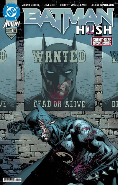 BATMAN (2016) #162 GIANT SIZED SPECIAL EDITION CVR B JIM LEE FOIL VAR