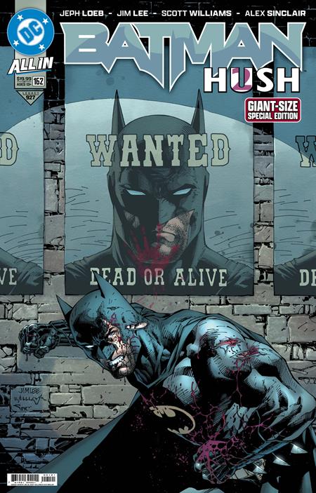 BATMAN (2016) #162 GIANT SIZED SPECIAL EDITION CVR B JIM LEE FOIL VAR