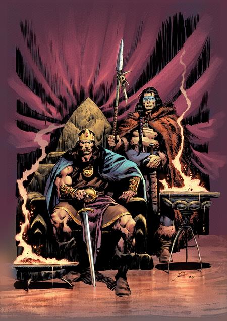 CONAN THE BARBARIAN SCOURGE OF THE SERPENT (2025) #1 CVR H ROBERTO DE LA TORRE VIRGIN VAR