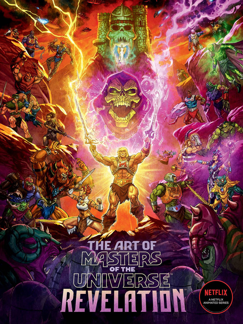 ART OF MASTERS OF THE UNIVERSE REVELATION HC