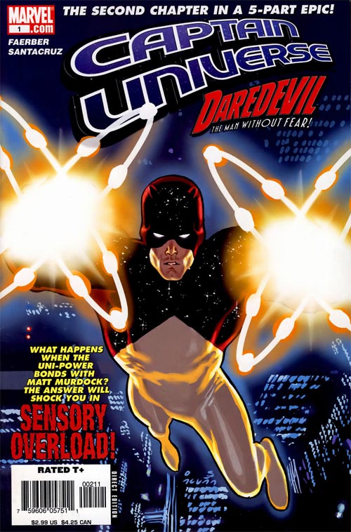CAPTAIN UNIVERSE DAREDEVIL #1