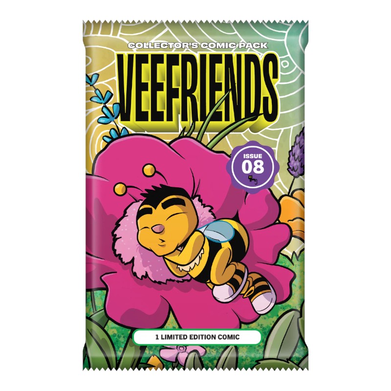 VEEFRIENDS COMIC BOOK #8 GARY BEE SEALED BLIND PACK