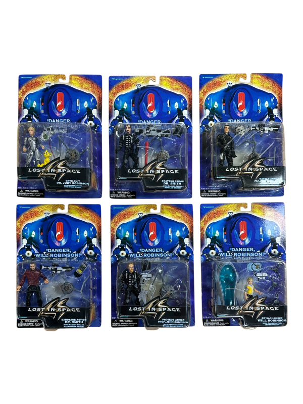 1997 TRENDMASTERS LOST IN SPACE MOVIE AF - SET OF 6