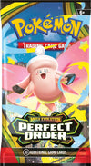 POKEMON TCG: MEGA EVOLUTION 3 PERFECT ORDER BOOSTER PACK