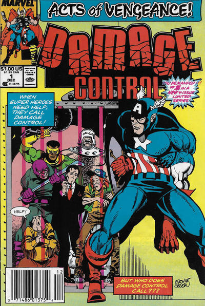 DAMAGE CONTROL (1989) ACTS OF VENGEANCE - SET OF FOUR