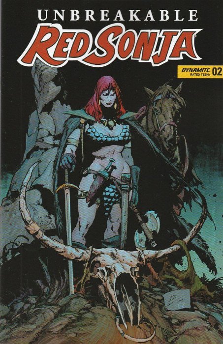 UNBREAKABLE RED SONJA #2 CVR M FOC DE LA TORRE ORIGINAL