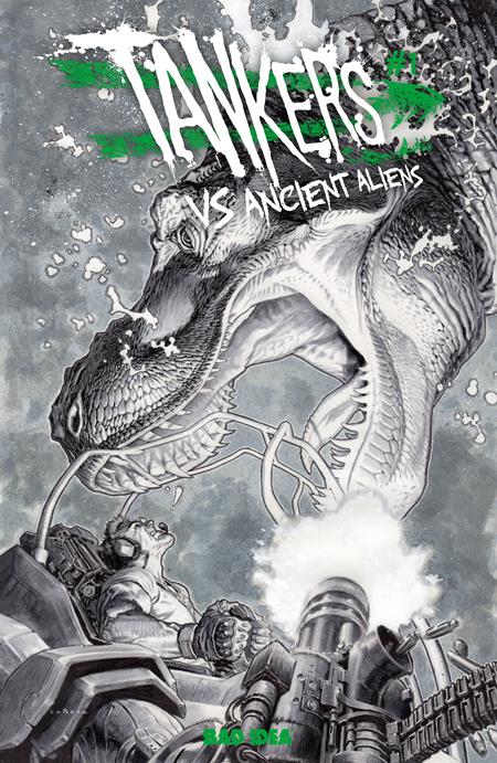 TANKERS VS ANCIENT ALIENS (2026) #1 CVR G INC 1:50 LEWIS LAROSA BW VAR